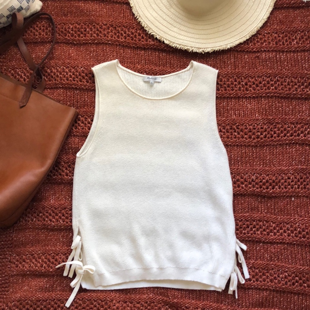 Madewell knit blouse